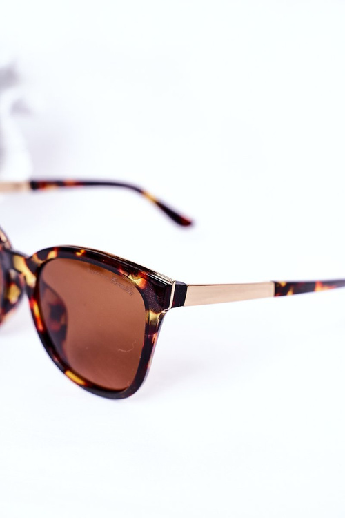 Hnedé slnečné okuliare s polarizáciou