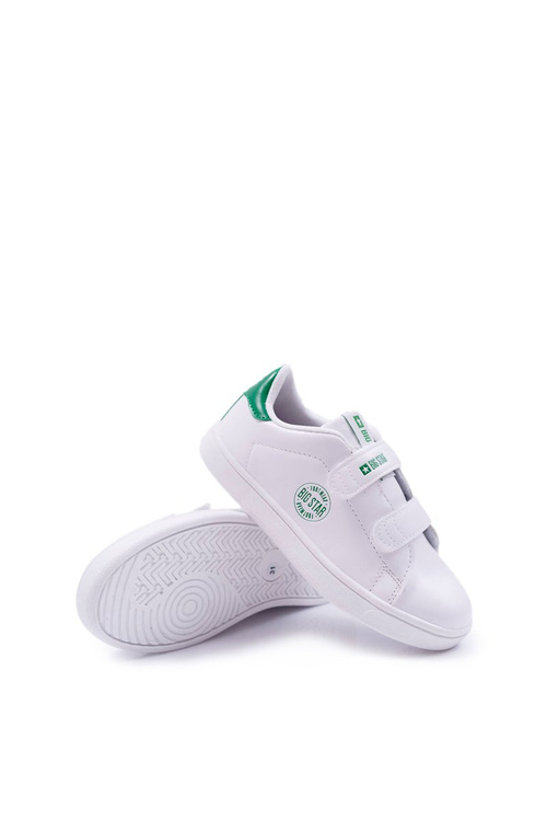 Dětské Tenisky Suchý Zip Big Star DD374029 Bílé