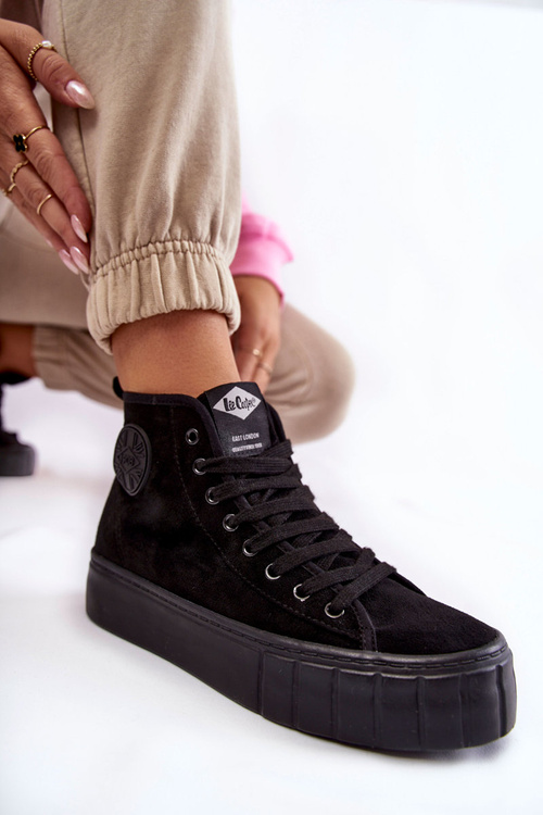Vysoké tenisky Lee Cooper LCJ-22-31-1432L Black