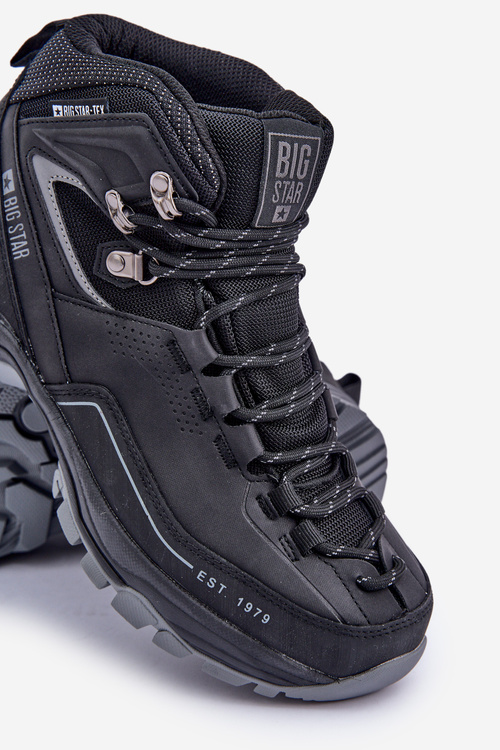 Pánske Trekingové Topánky Big Star OO174341 Čierne