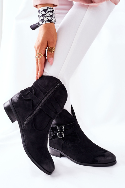 Ženské semišové čierne Castlerock izolované topánky