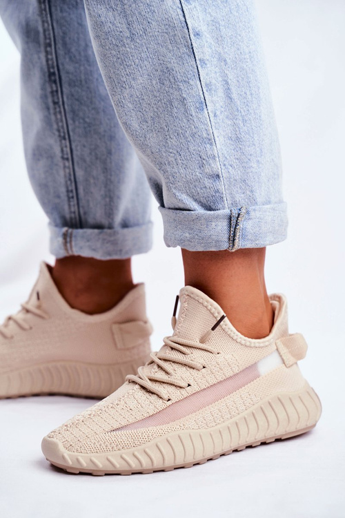 Dámská Sportovní Obuv Prodyšná Béžové Lumiere