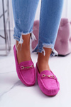 Žien Moccasins Light Ecoe-Eco-Fuksja premýšľa
