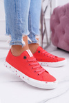 Nízké Dámské Tenisky Big Star Červené DD274709