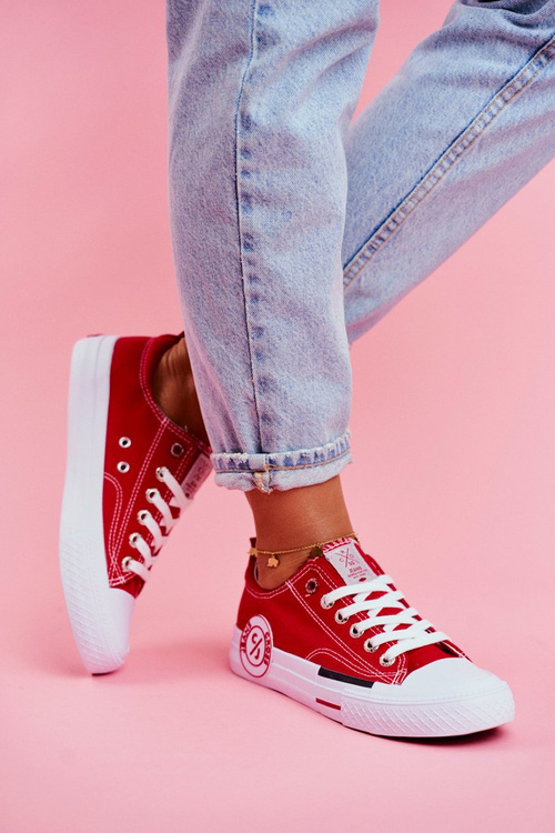 Dámské Tenisky Cross Jeans Červené FF2R4074C