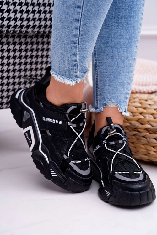 Dámská Sportovní Obuv Big Star od Daniel Lopez černá FF274A541