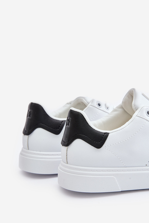 Pánské Sneakers Z Eko Kůže Big Star OO174115 Bílé