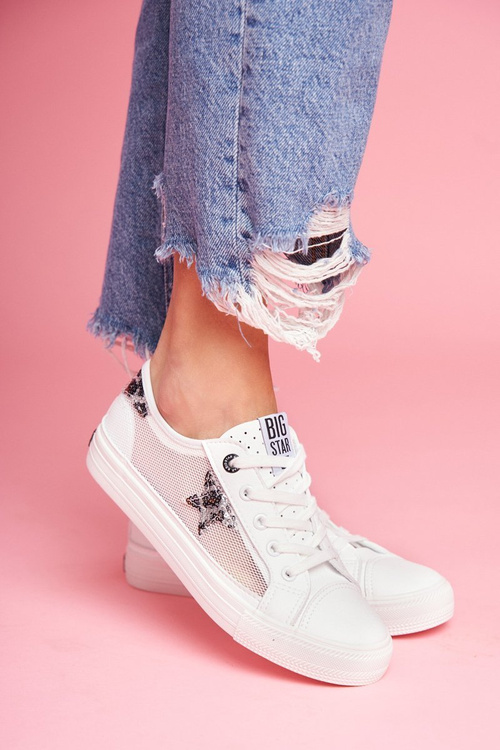 Dámske tenisky Big Star White FF274487