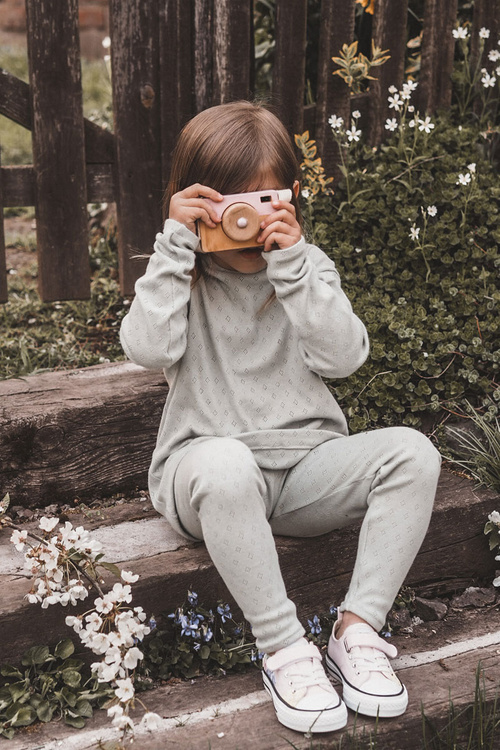 Detské materiály tenisky tlačte ružové buchty