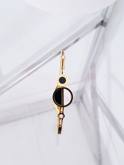 Dámsky oceľový náramok Roman Rím Cyfraes wega zlato