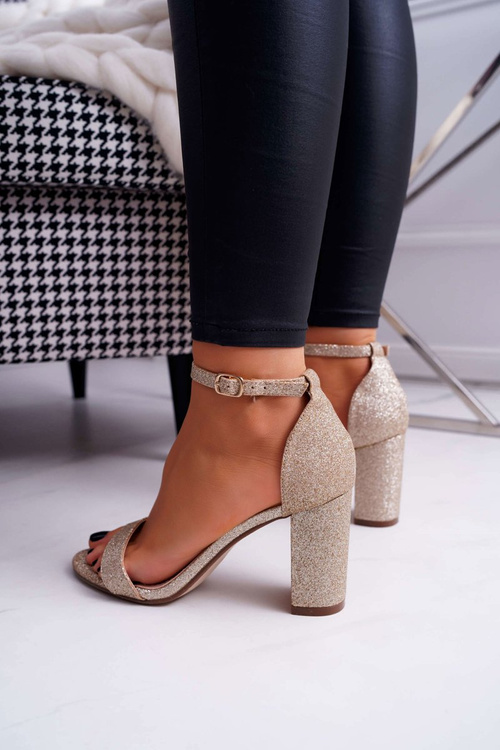 Dámske sandále na Golden Berglat Glitter Post