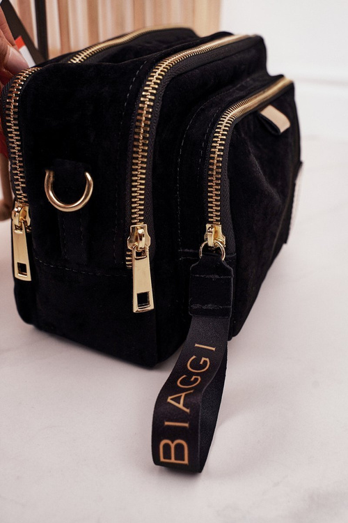 Laura Biaggi Black Black Band Bag Bag