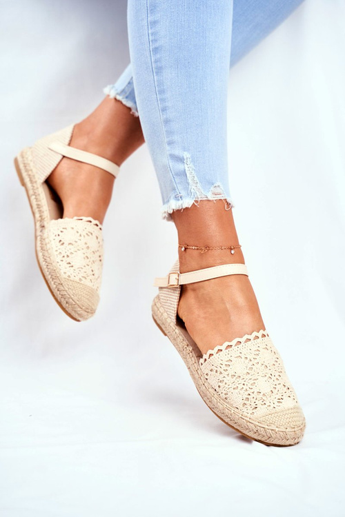 Dámské Espadrilky Béžové Vienna