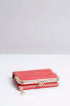 Mała Damska Czerwona Portmonetka