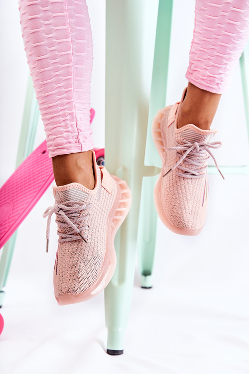 Dámské sportovní boty nazouvací růžové Hermione