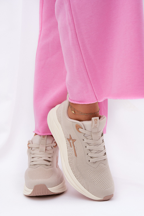 Sportovní Boty Tenisky Dámské Big Star RR274A145 HI-POLY SYSTEM Béžové