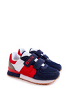 Detská športová topánka Pamäť pena Veľká hviezda JJ374256 Navy a Red