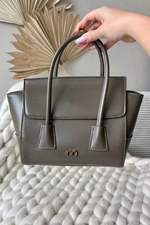 Malá taška krabica NOBO BAG5800-M19 Sivá