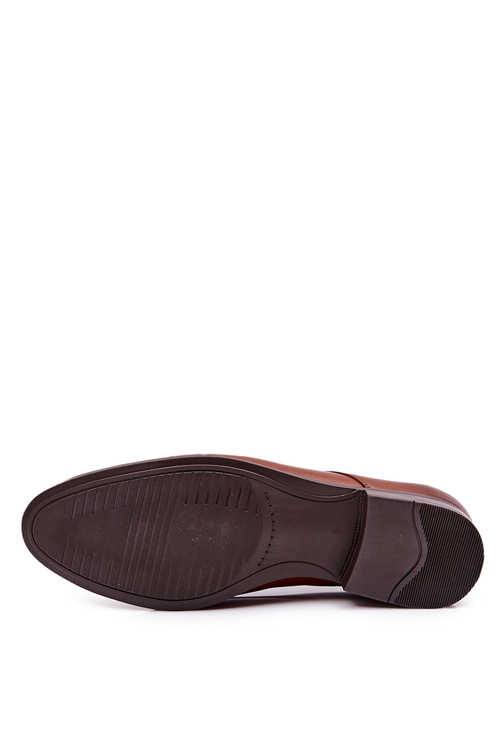 Pánské kožené boty Bednarek 804 Hnědé