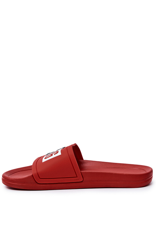 Pánska veľká hviezda DD174702 Red Flip -flops