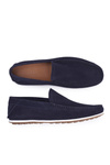 Pánske Goe Navy Blue NUBUK FF1N3059