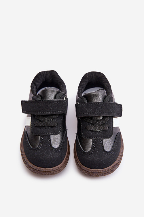 Detské Tenisky Na Suchý Zips Čierne Tromella