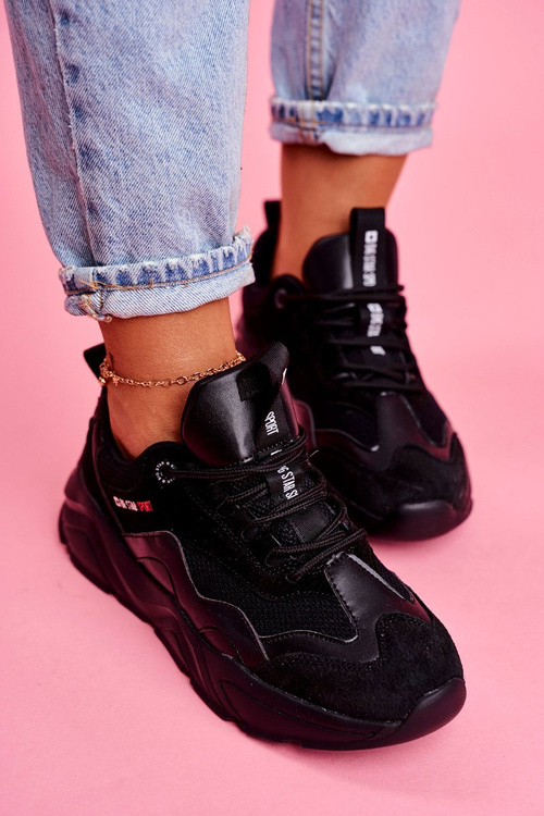 Dámská Sportovní Obuv Big Star Černá FF274959