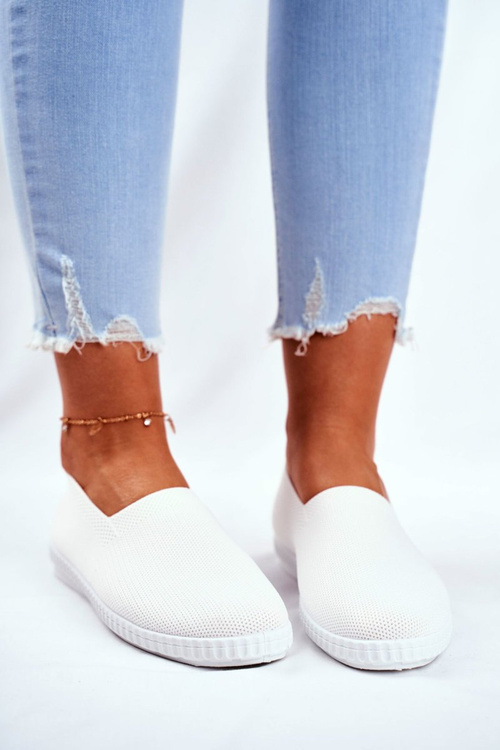 Dámské Tenisky Slip-on Bílé Grigio