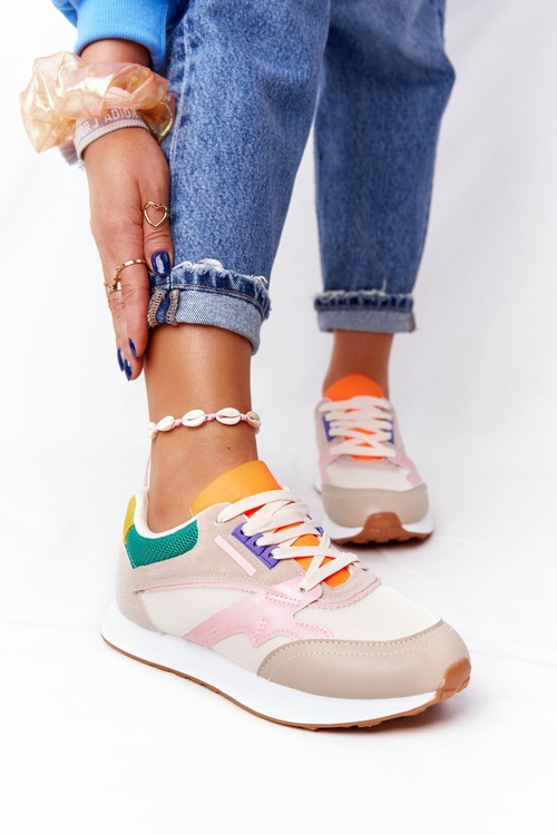 Dámská Sportovní Obuv Sneakersy Béžove After Hours
