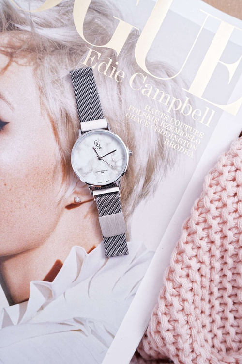 Dámsky štít GG Luxe Silver White Basas