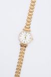 Women Gold Watch with Bracelet Crystals