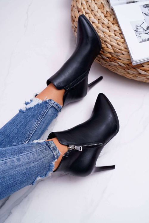 Dámské Kotníkové Boty Na Podpatku Sergio Leone BT502