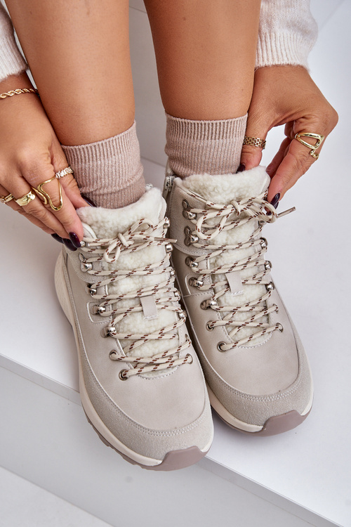 Dámské Lehké Třásně Na Zip Světle Béžové Lee Cooper LCJ-24-03-3071