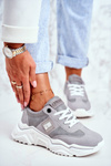 Dámská Sportovní Obuv Sneakers Big Star GG274211 Šede