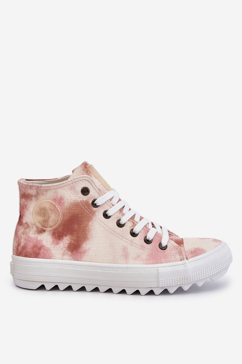 Dámska vysoká hviezda LL274048 BEIGE-PINK TASELERS