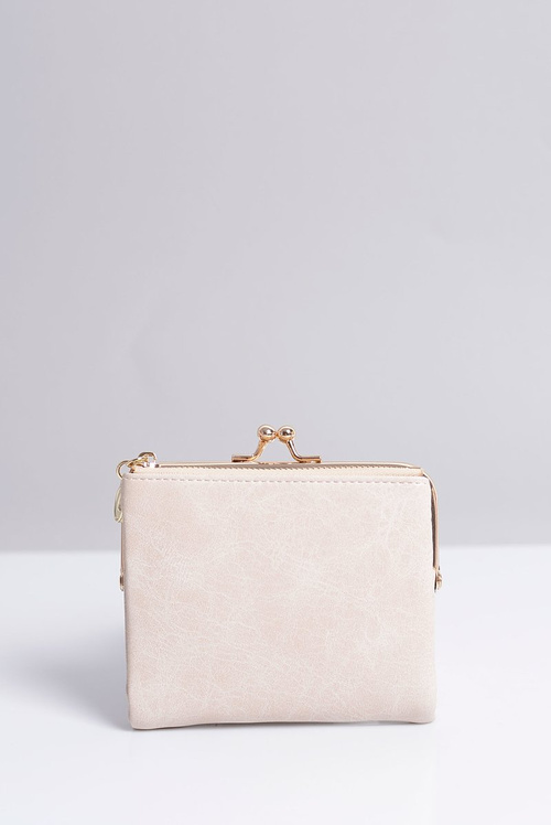 Malá dámska béžová kabelka