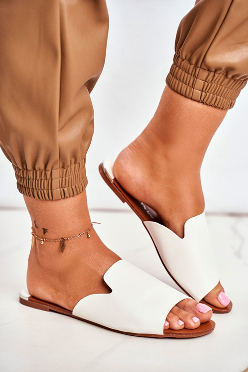 Dámské Nazouváky bílé  Mimios