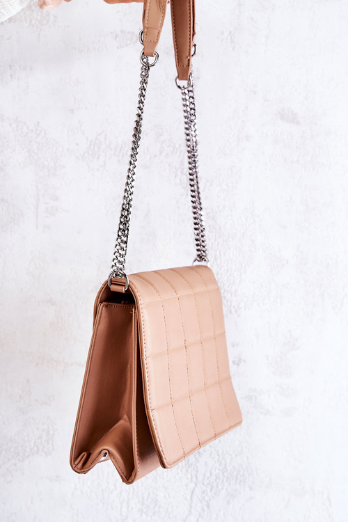 Prešívaný béžový posol Nerissa