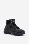 Zateplené dámske členkové topánky Lee Cooper LCJ-24-03-3060L Čierne