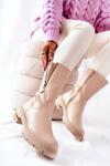 Kožené izolované topánky béžové topánky Florence