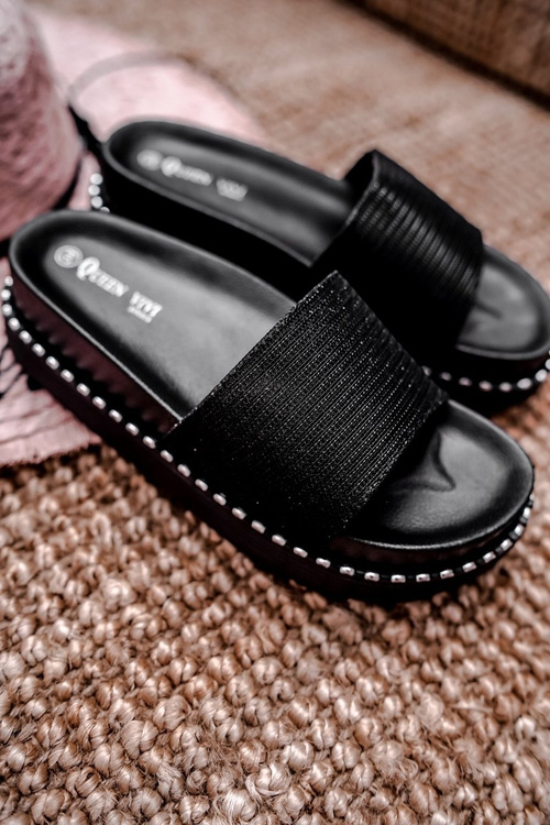 Dámske bleskové slberbrány Venima papuče