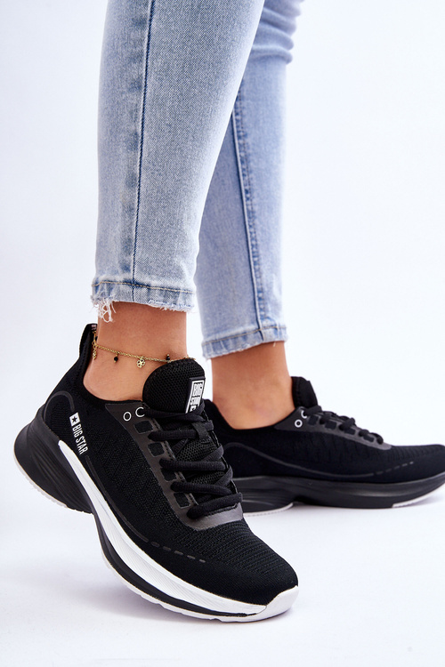 Sportovní obuv Memory Foam System Big Star Light LL274327 Černe