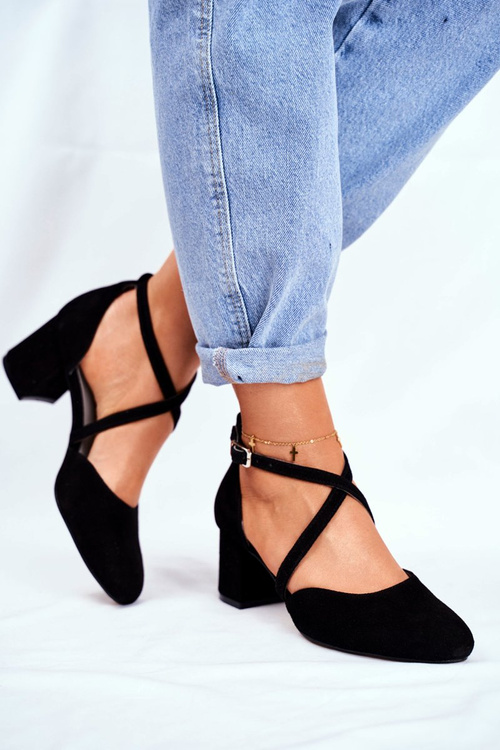 Dámske čerpadlá Maciejka Leather Black 04070-01