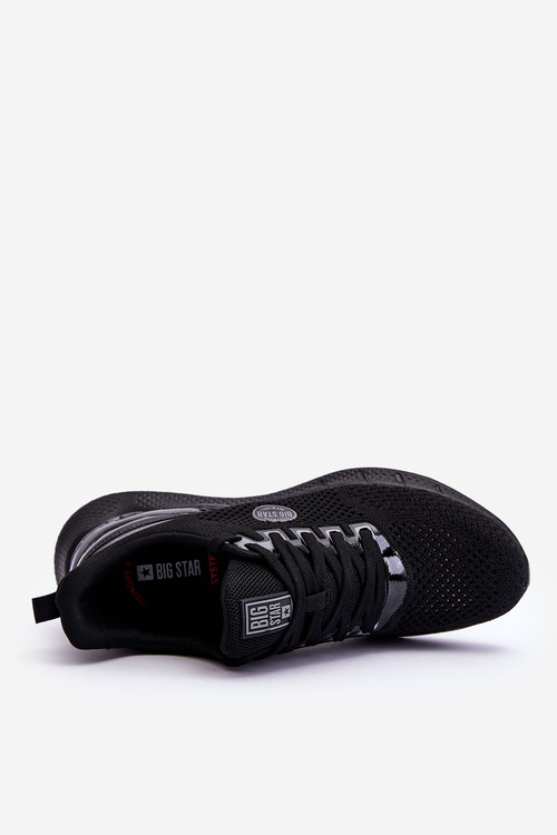 Pánské pohodlné tenisky Memory Foam Big Star LL174103 Černe