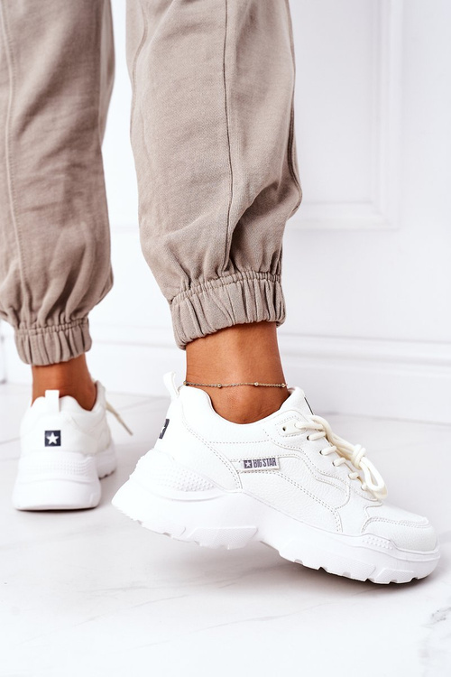 Dámská Sportovní Obuv Sneakers Big Star EE274460 Bílé