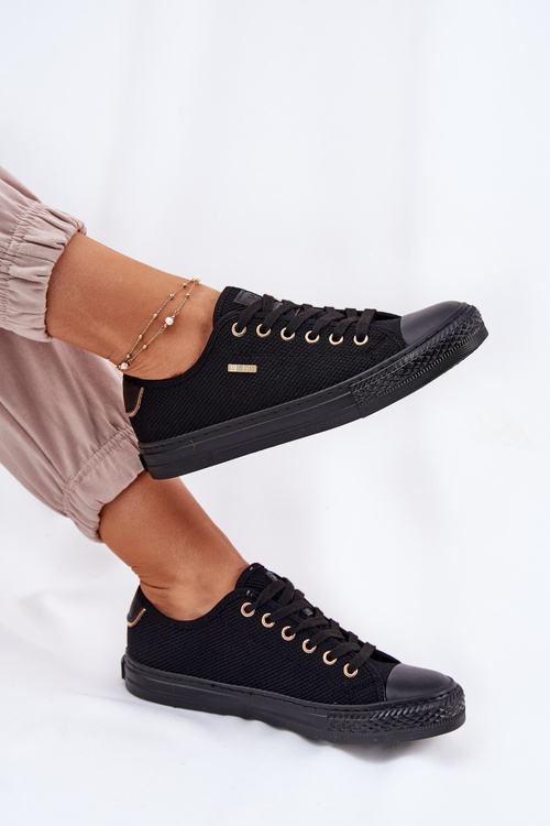 Dámské Textilní Tenisky Big Star RR274765 Černé