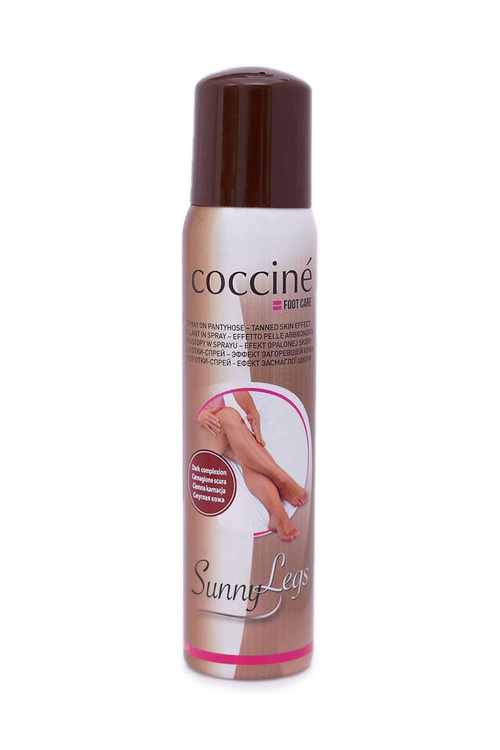 Punčocháče ve spreji Coccine Sunny Legs Tmavá kůže