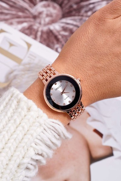 Dámske hodinky Ernest Golden Pink Beauty