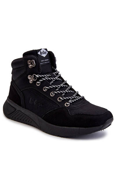 Pánské boty Trekingové zateplené boty Lee Cooper LCJ-22-31-1457 Černe
