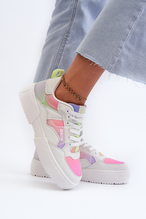 Dámske tenisky Big Star NN274359 so systémom Memory Foam v multikolor dizajne